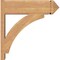 Ekena Millwork Thorton Smooth Arts and Crafts Outlooker, Western Red Cedar, 7 1/2"W x 24"D x 24"H OUT08X24X24THR03SWR - alternate 4